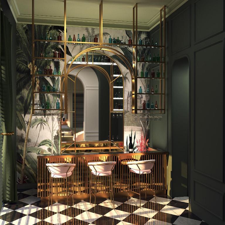 Hotel La Gemma 佛罗伦萨 外观 照片 The bar at the 1930s