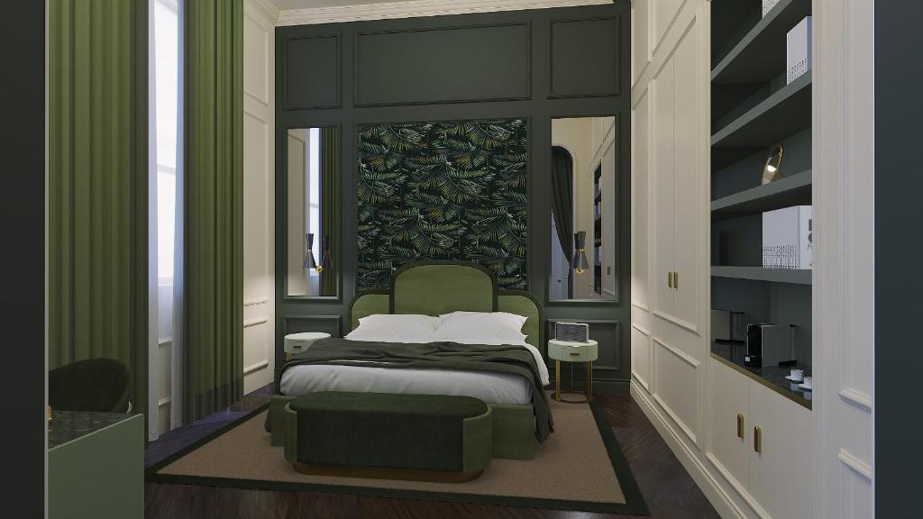 Hotel La Gemma 佛罗伦萨 外观 照片 Bedroom