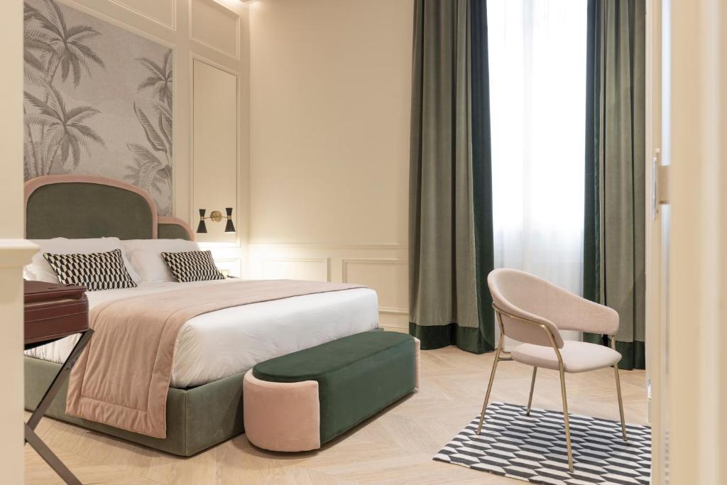 Hotel La Gemma 佛罗伦萨 外观 照片 A room at the hotel