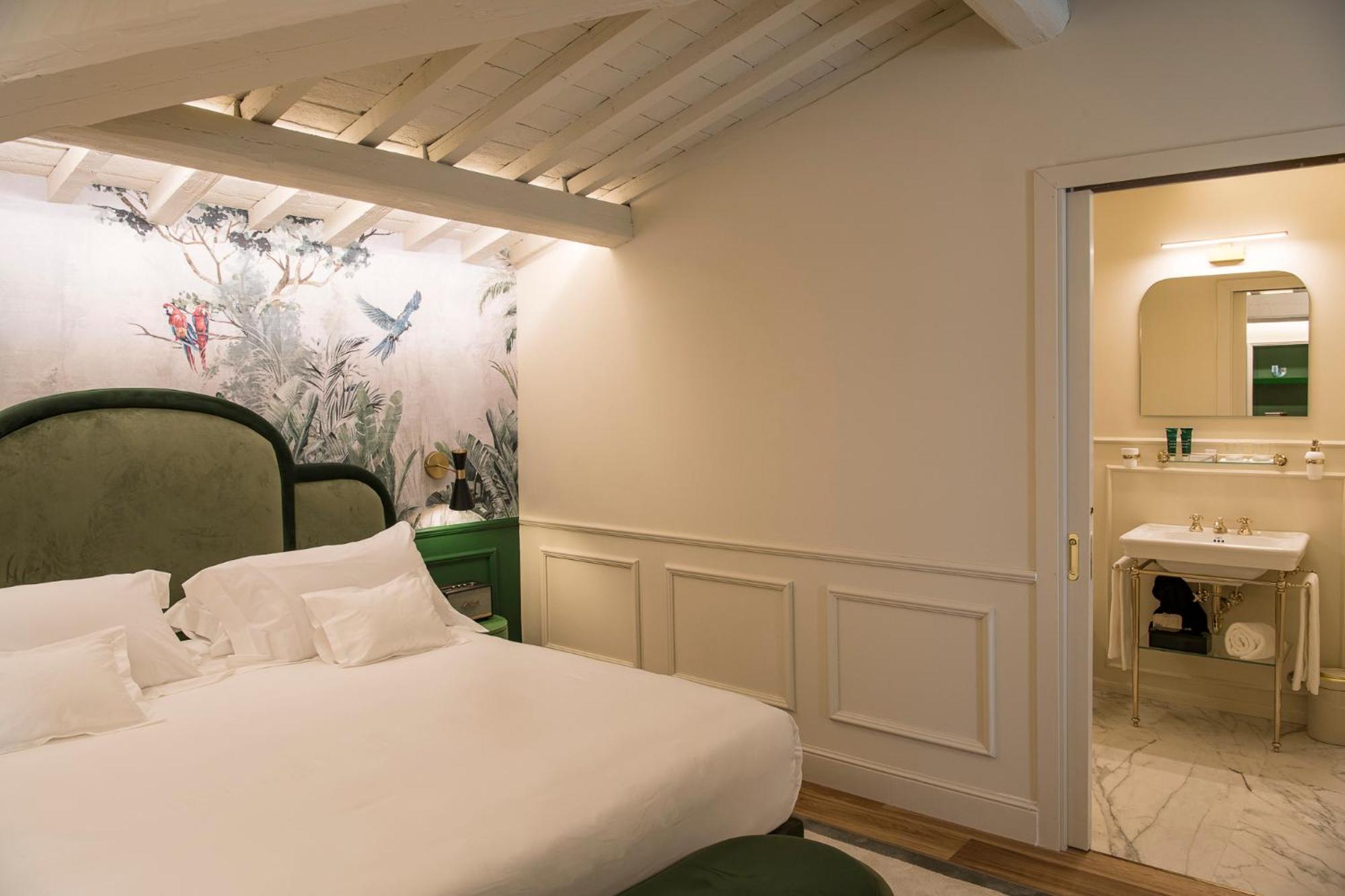Hotel La Gemma 佛罗伦萨 外观 照片 A room at the hotel